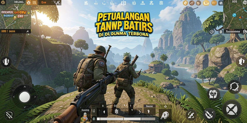 Tangkapan layar menampilkan gameplay Open World yang mendebarkan.