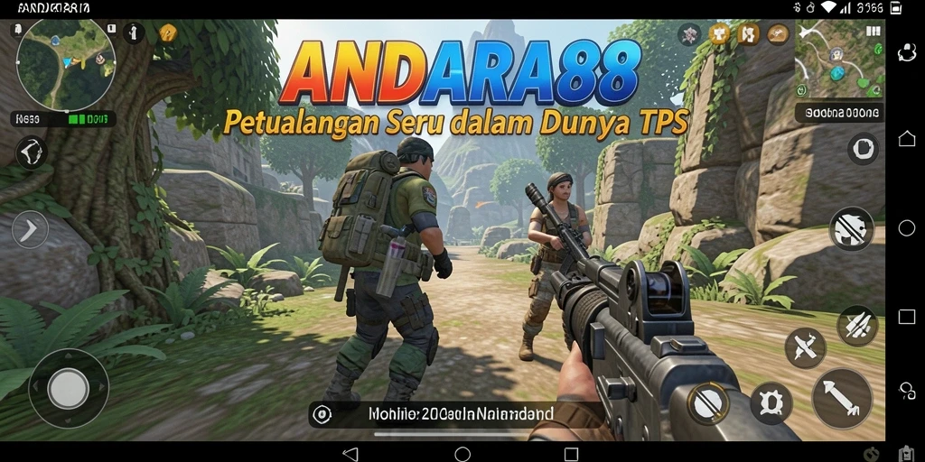 Tampilan gameplay ANDARA88 saat beraksi di medan pertempuran.