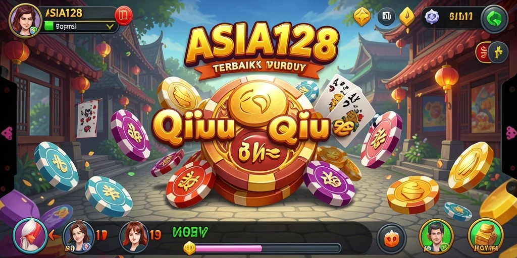 Gameplay seru QiuQiu di ASIA128 yang menantang.