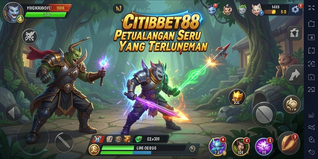 Screenshot CITIBET88 menampilkan aksi petualangan seru dan grafik yang menakjubkan.