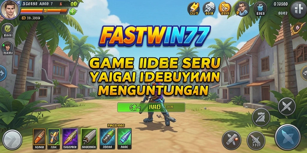 Tampilan menarik dari gameplay meresap dalam FASTWIN77.