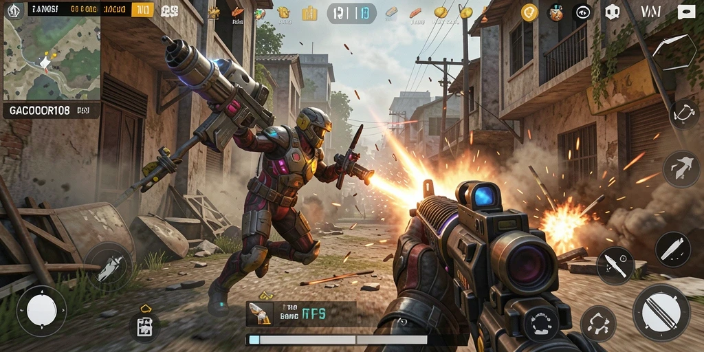 Tampilan gameplay TPS GACOR108 yang seru dan mendebarkan.