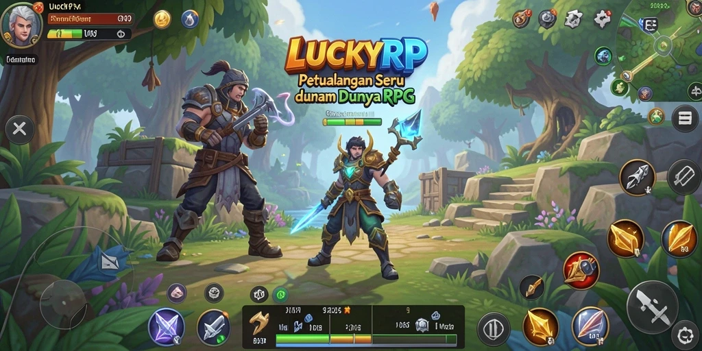 Gameplay RPG yang mendebarkan dan penuh petualangan.