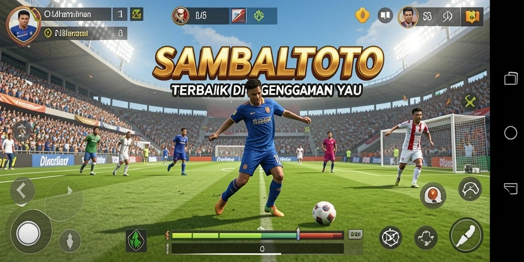 Tampilan gameplay menegangkan yang ditawarkan oleh SAMBALTOTO