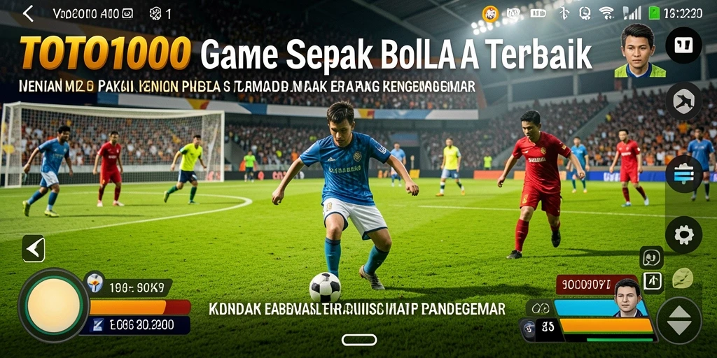 Screenshot menampilkan aksi seru dalam gameplay TOTO1000.