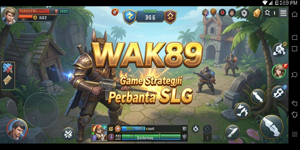 Screenshot gameplay WAK89 menampilkan pertarungan strategi yang seru dan mendalam.